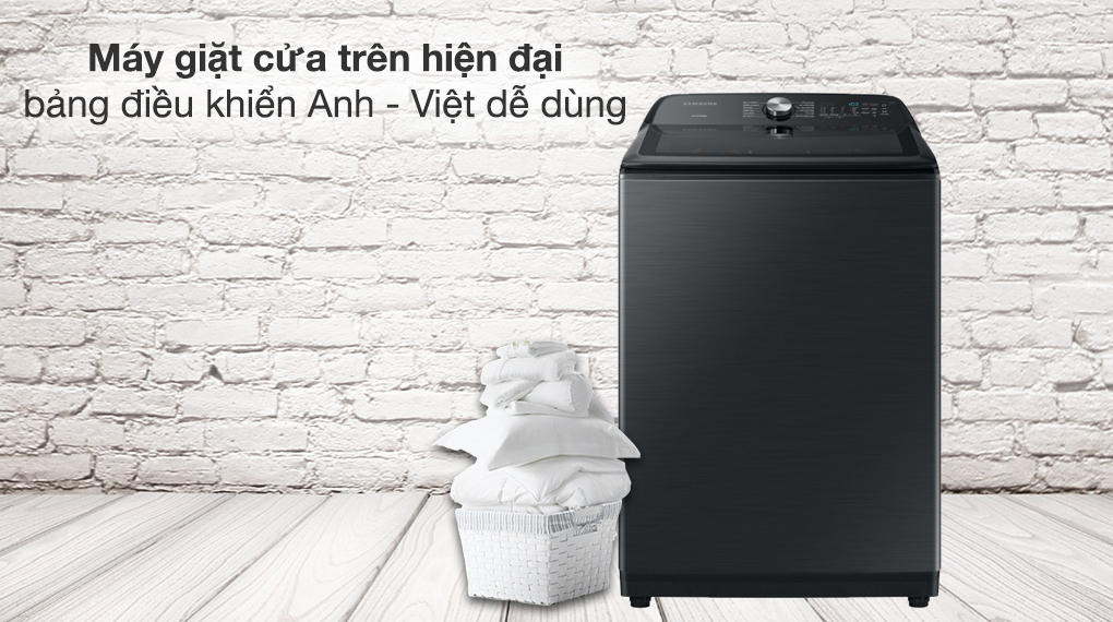 Máy Giặt Samsung Inverter 23 kg WA23A8377GV/SV - Tổng quan thiết kế