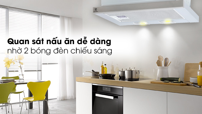 Đèn Máy hút mùi âm tủ Electrolux LFP316S