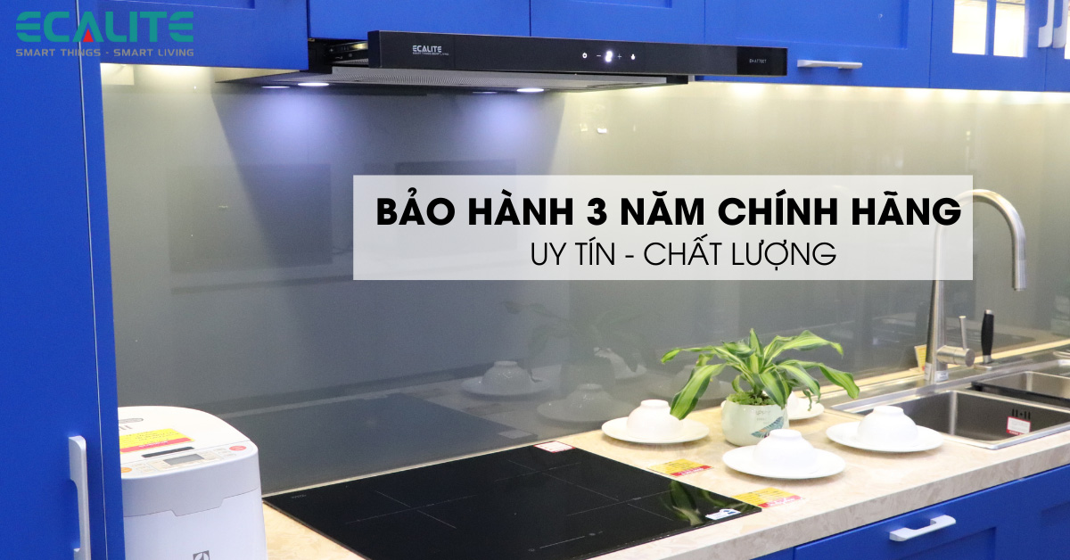 Bảo hành 3 năm máy hút mùi âm tủ EH-AT700T