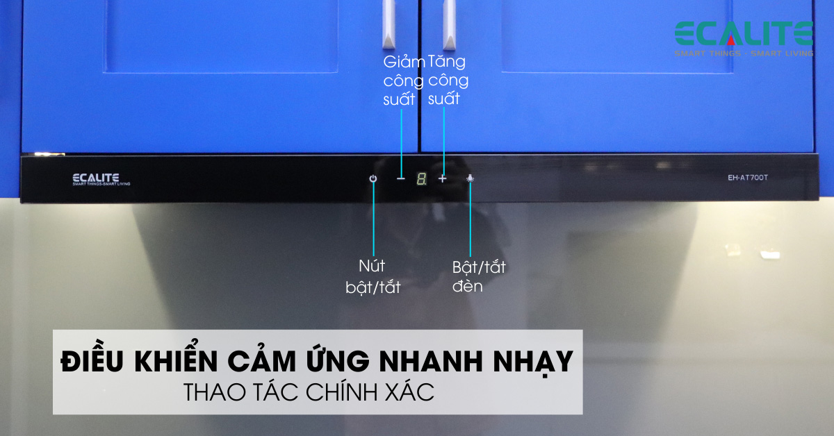 Điều khiển cảm ứng máy hút mùi âm tủ EH-AT700T