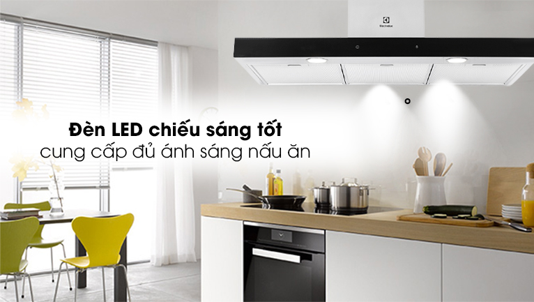 Đèn Máy hút mùi áp tường Electrolux LFT769X 