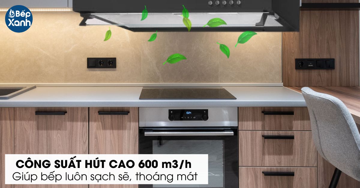 Máy Hút Mùi Faster FS-2070P công suất hút cao Máy Hút Mùi Faster FS-2070P công suất hút cao