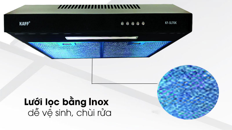 Lưới lọc mỡ của Máy hút mùi cổ điển Kaff KF-SL60KB 