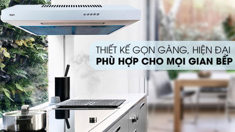 Thiết kế của Máy hút mùi cổ điển Kaff KF-SL70KW