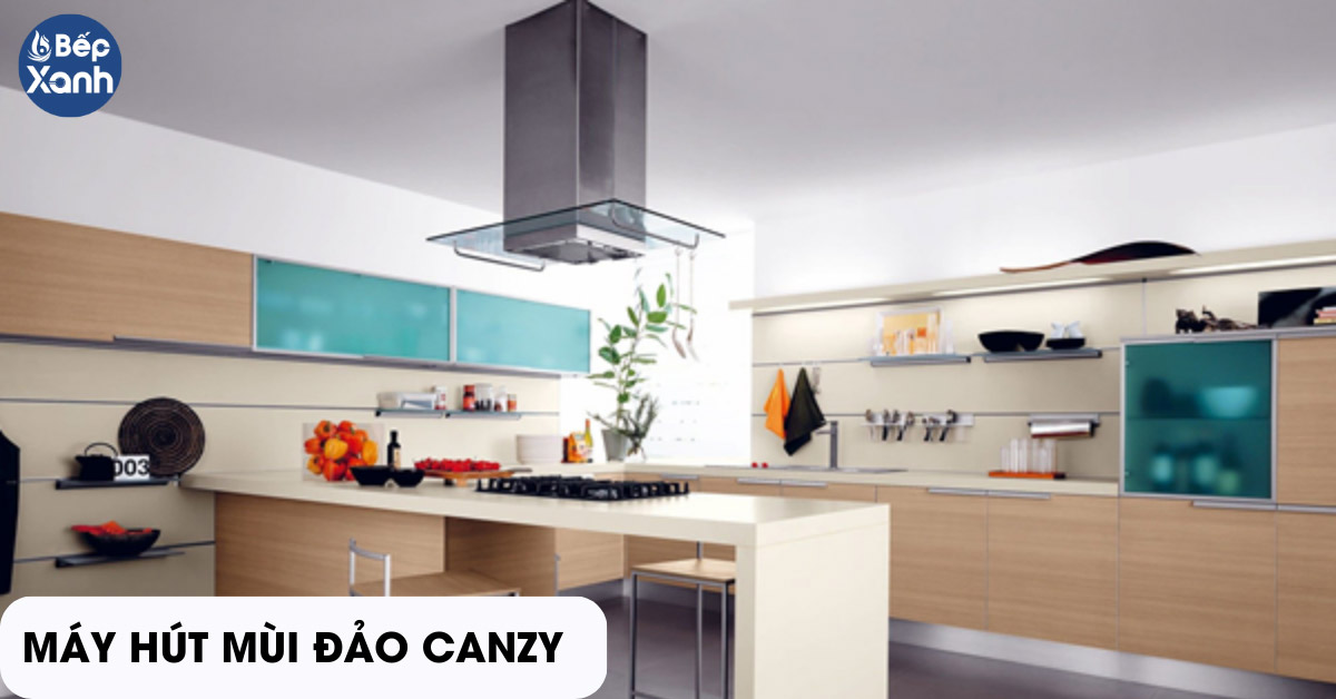 Máy hút mùi đảo Canzy