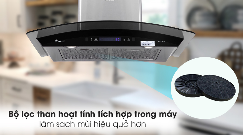 Than hoạt tính Máy hút mùi Pramie AC17-700