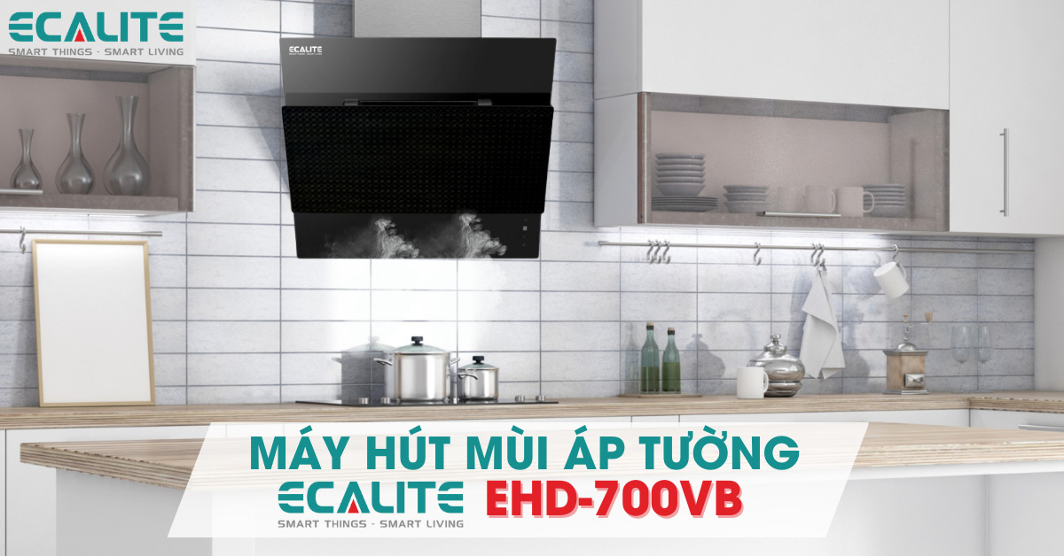 Máy hút mùi áp tường Ecalite EHD-700VB