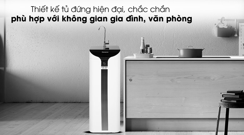 Thiết kế sang trọng - Máy lọc nước RO hydrogen ion kiềm Kangaroo KG100ES1 5 lõi