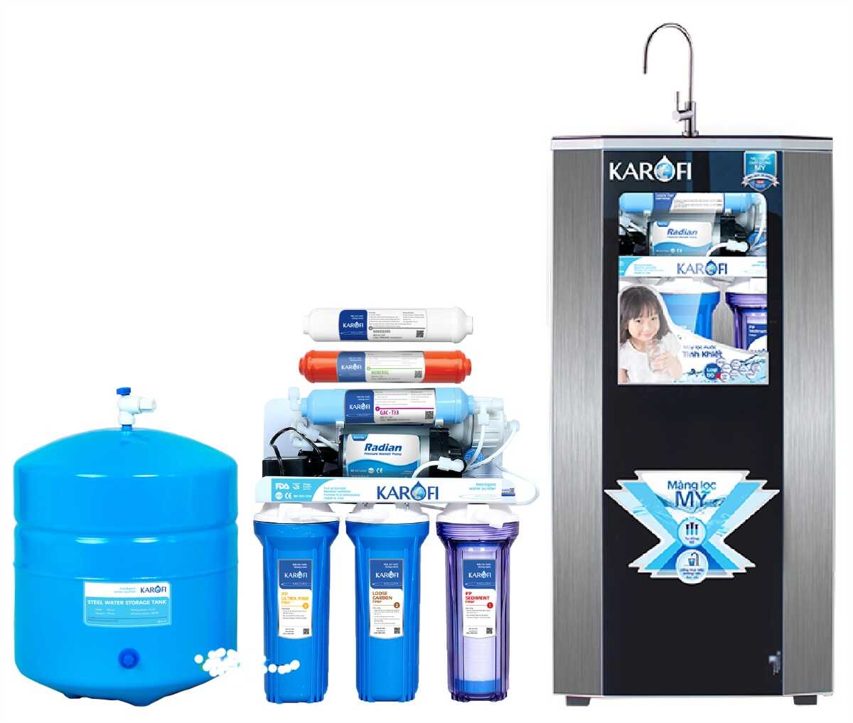 máy học nước Karofi