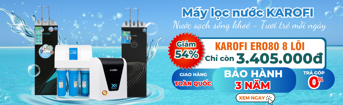 Máy lọc nước Karofi