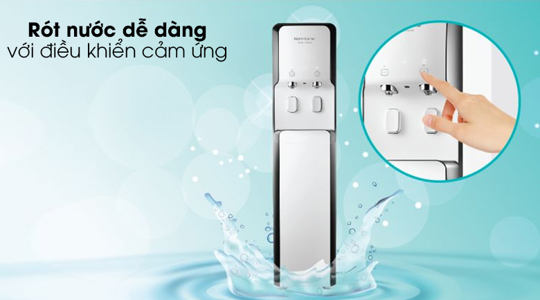 Dễ dàng thao tác với điều khiển cảm ứng hiện đại - Máy Lọc Nước Korihome 8 lõi WPK-938