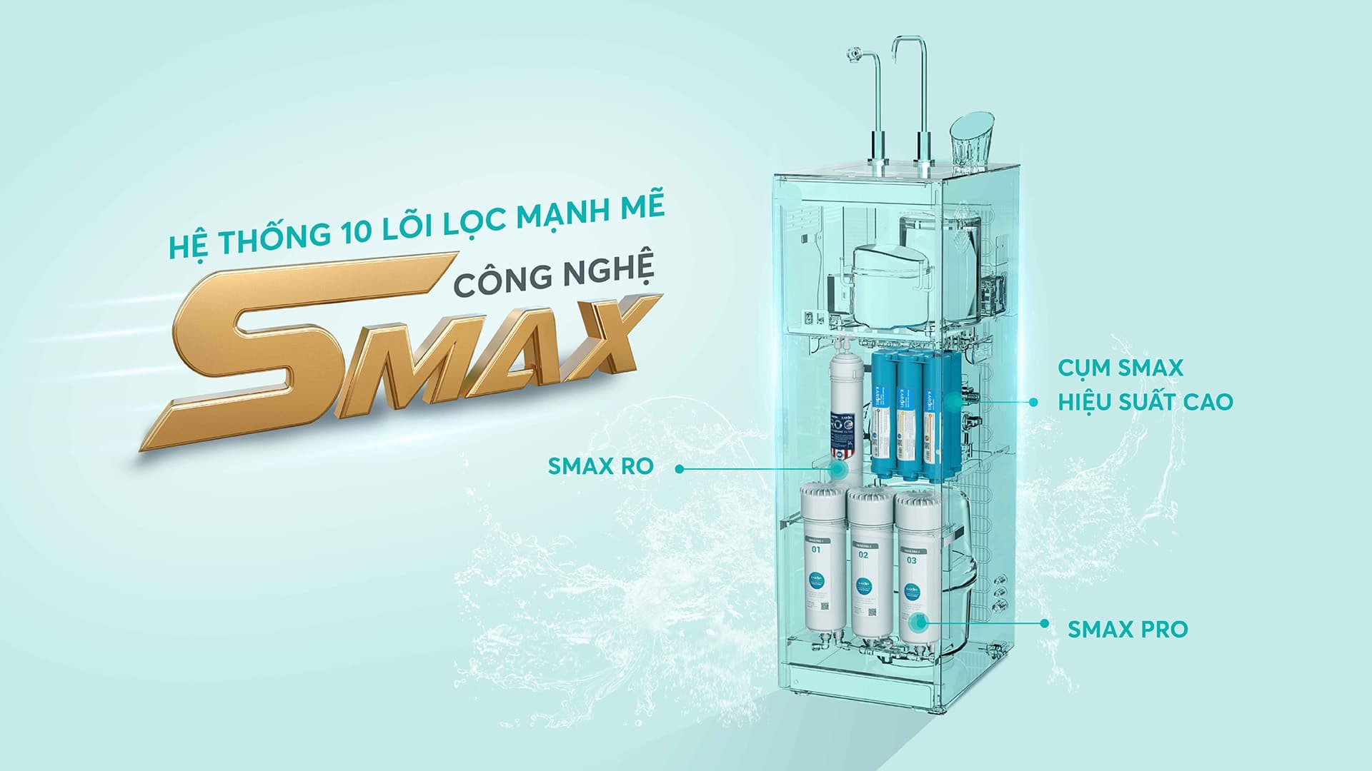 Máy lọc nước nóng lạnh Karofi KAD-N91 - Điều khiển giọng nói