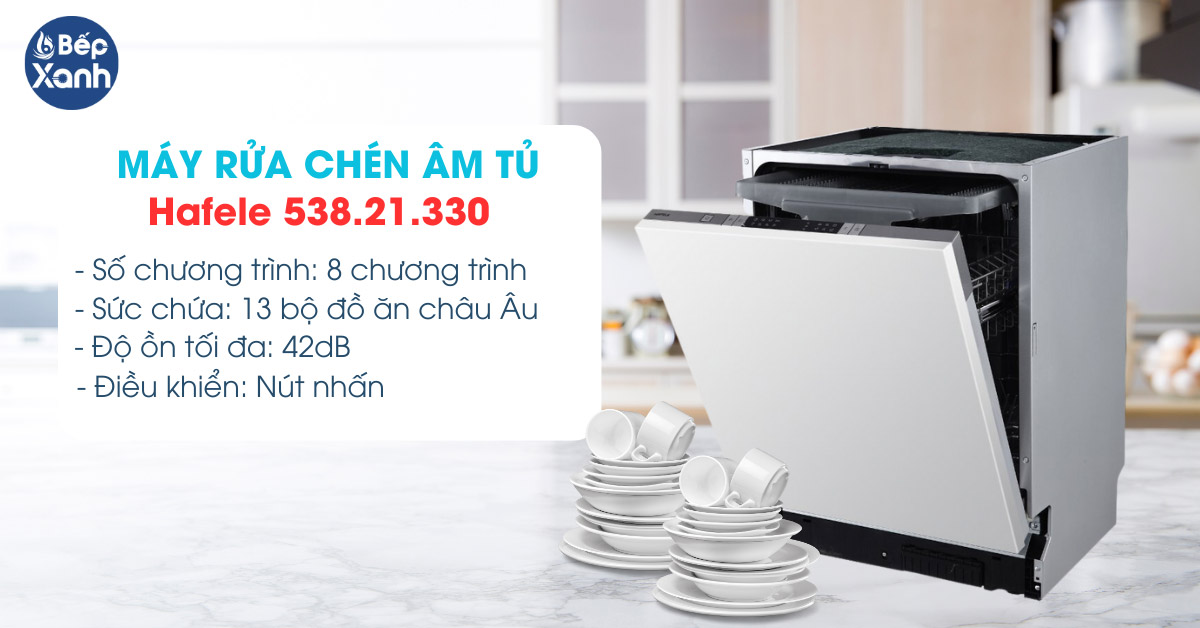 Máy rửa bát âm tủ Hafele FI60AB 538.21.330