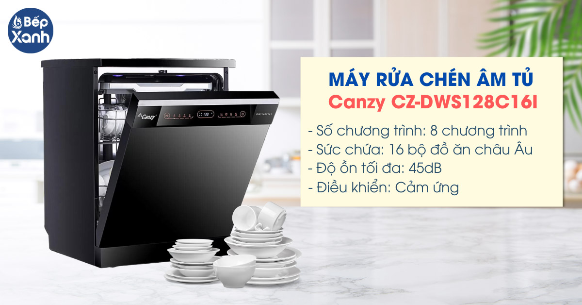 Máy rửa bát Canzy CZ-DWS128C16I