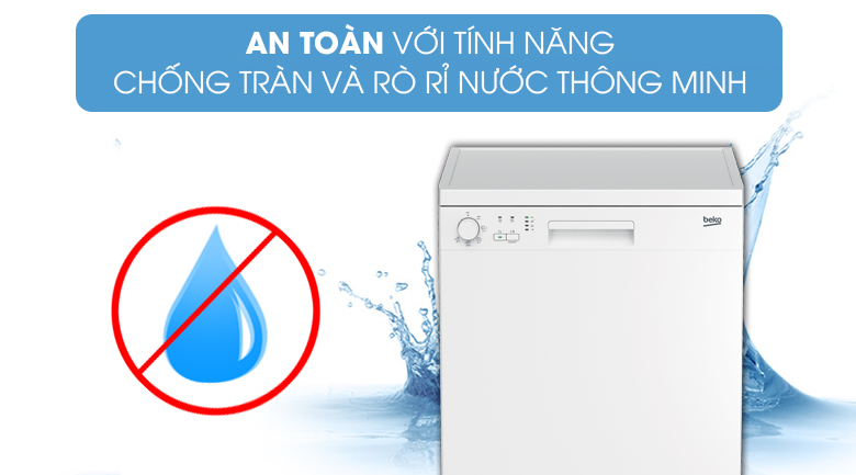 An toàn khi sử dụng nhờ trang bị thiết bị chống tràn