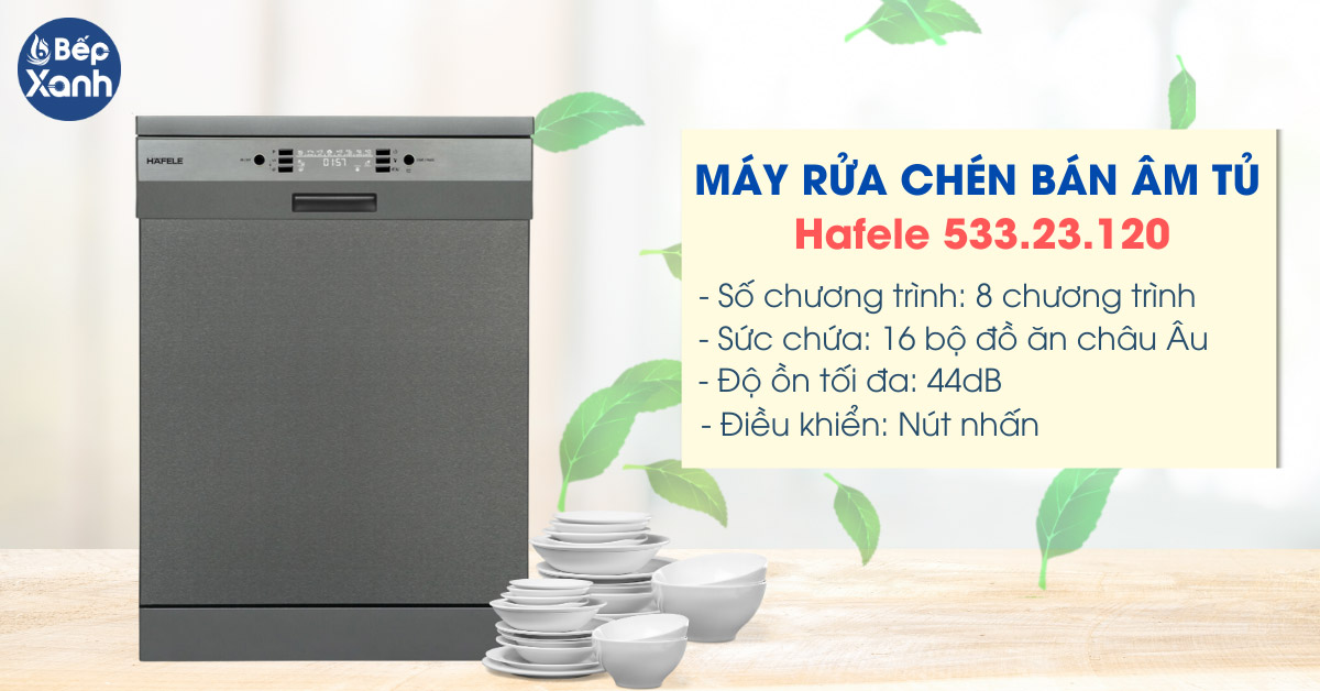 Máy rửa chén Hafele 533.23.120