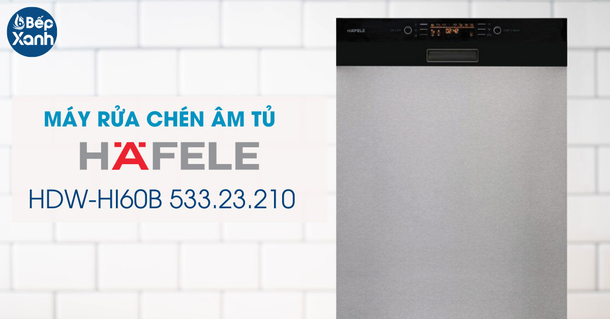 Máy rửa chén âm tủ Hafele HDW-HI60B 533.23.210