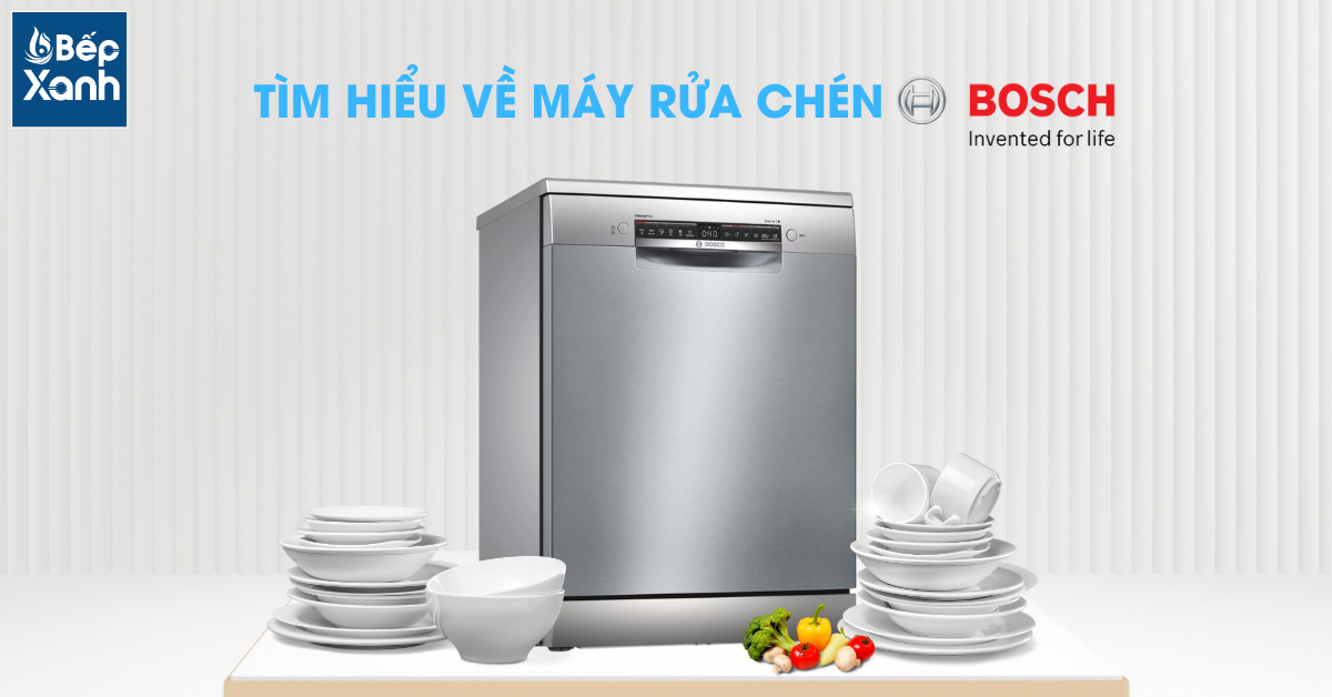 Máy rửa chén Bosch sang trọng hiện đại