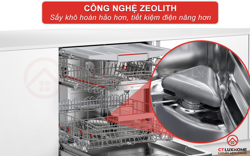 Công nghệ Zeolith sấy khô hoàn hảo và tiết kiệm điện năng hơn