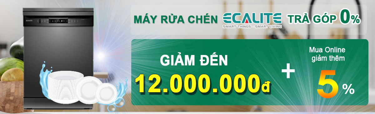 BANNER MÁY RỬA CHÉN ECALITE