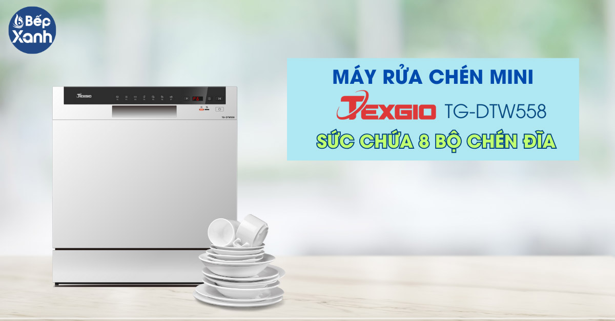 Máy rửa chén Texgio TG-DTW558