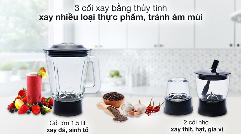 Máy xay sinh tố Hafele HSB-0621FS (535.43.277) - Cối xay