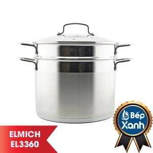 NỒI HẤP INOX 304 ELMICH 22CM EL3360, 26CM EL3361