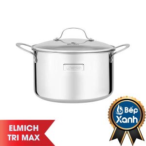 NỒI INOX CAO CẤP 3 LỚP ĐÁY LIỀN TRI-MAX 16CM, 18CM, 20CM, 24CM, 26CM, 28CM