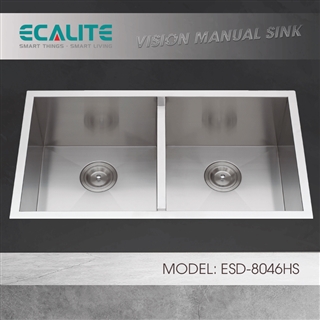 Chậu rửa chén Vision Manual Sink Ecalite ESD-8046HS