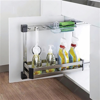 Kệ đựng chai lọ tẩy rửa Pull-out Ecalite EL-NG109