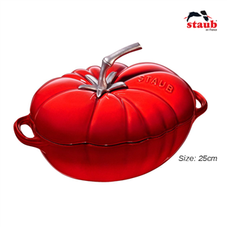 Nồi Staub cà chua màu đỏ cherry 25 cm 11712506