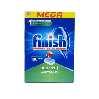 Viên rửa chén Finish All In 1 Max 100V