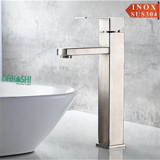 Vòi lavabo inox mờ Viglacera Dakoshi I208