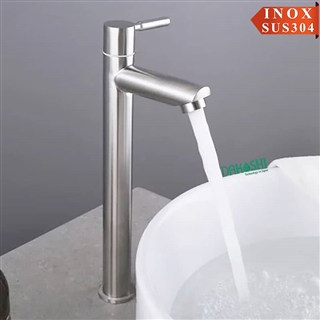 Vòi lavabo inox mờ Viglacera Dakoshi I404