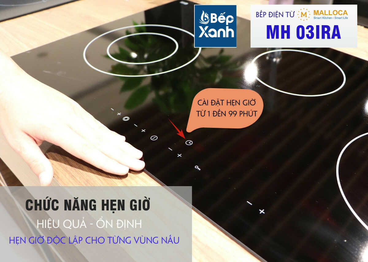 hẹn giờ nấu hiệu quả