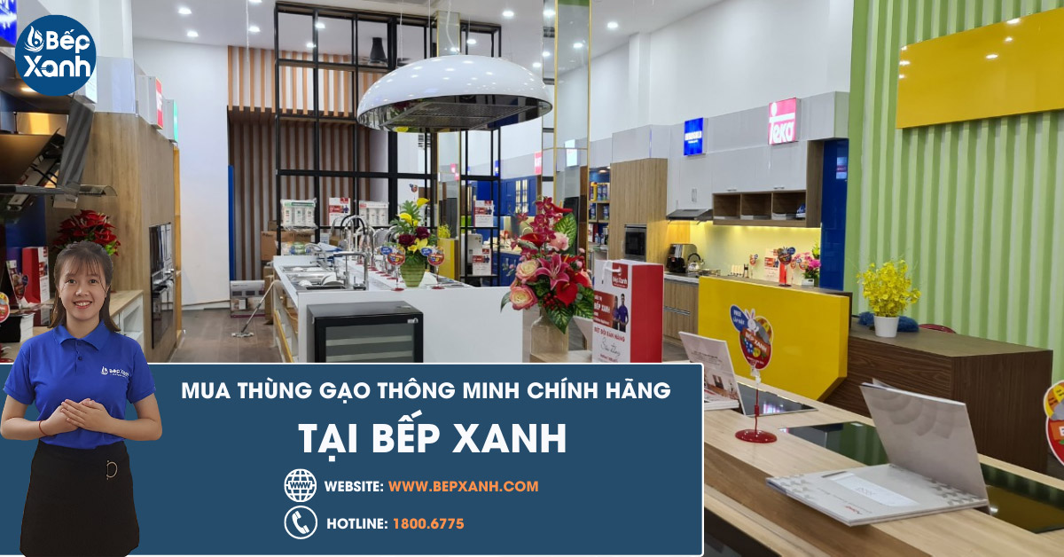 Địa chỉ mua thùng gạo thông minh Garis 