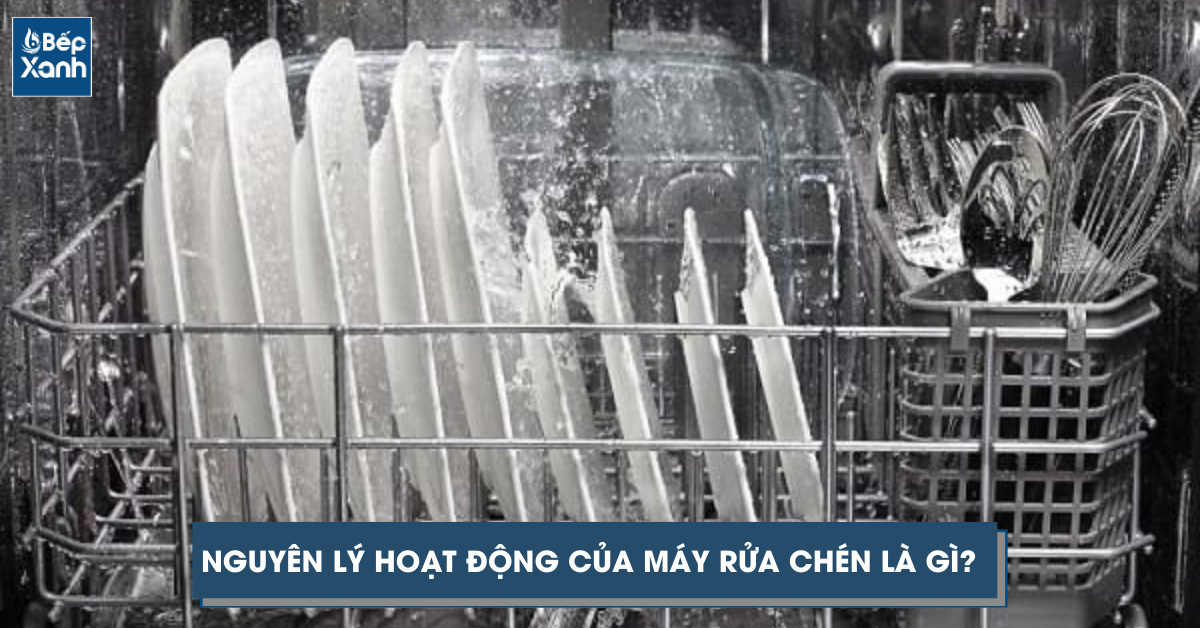 Nguyên lý hoạt động máy rửa chén