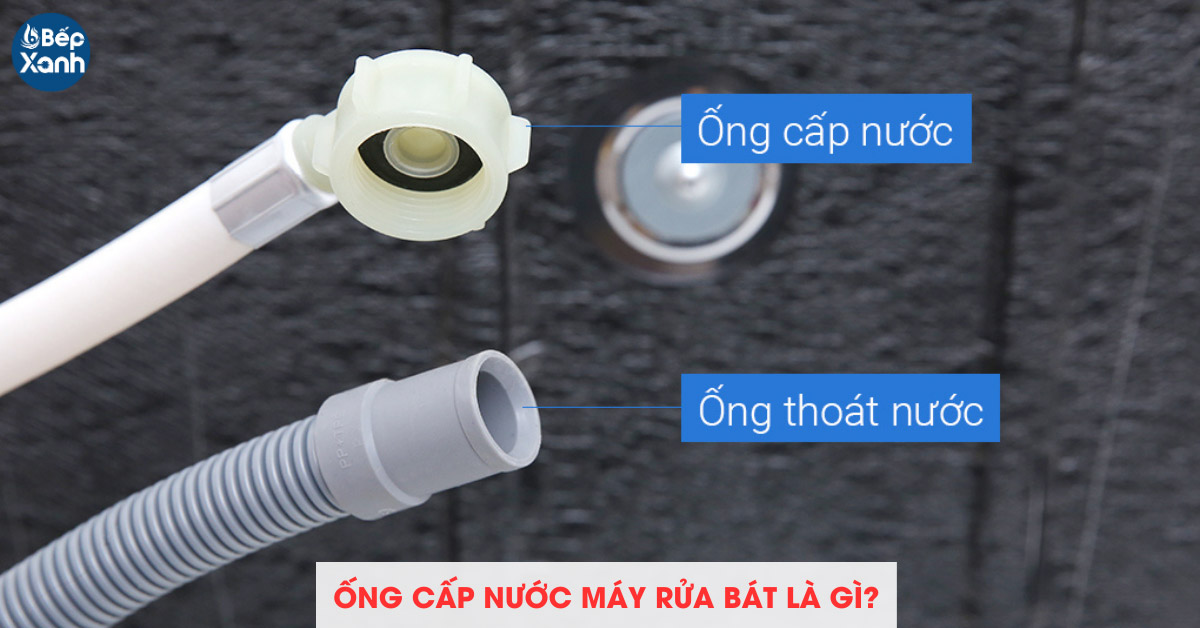 Ống cấp nước máy rửa bát là gì?