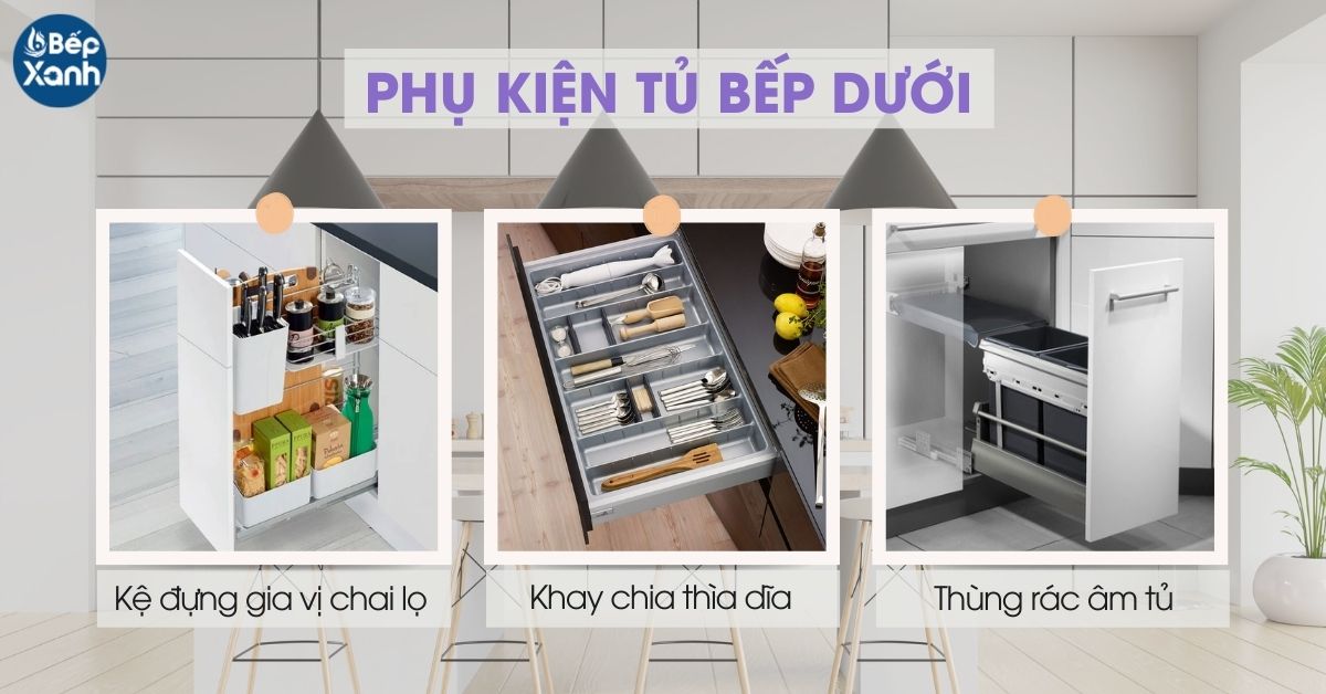 phụ kiện tủ bếp dưới