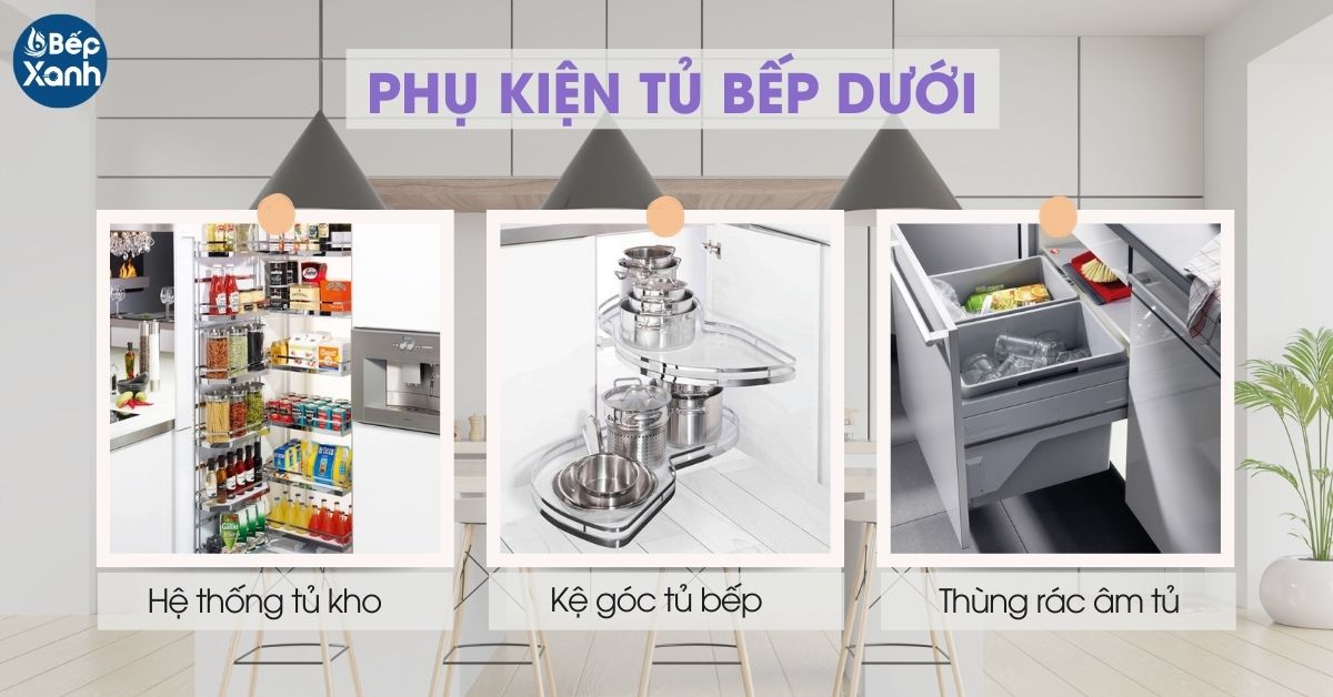 phụ kiện tủ bếp dưới