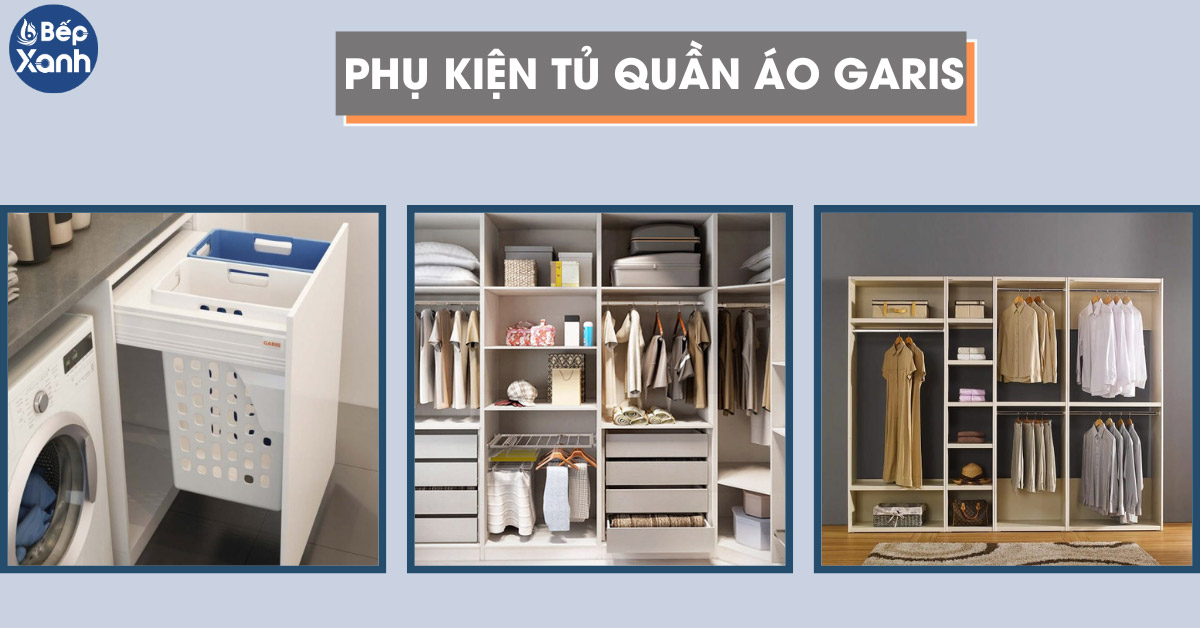 Phụ kiện tủ quần áo Garis