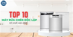 10 mẫu máy rửa chén độc lập tốt nhất năm 2023