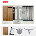 Chậu Rửa Chén 2 Hộc Apron sink Konox KN8750DA