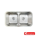 Chậu Rửa Chén 2 Hộc Undermount sink Konox KN8246DUA