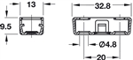 Phụ Kiện Bas Liên Kết RV/U-T3 Hafele 262.72.953