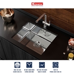 Chậu Rửa Chén Đơn Undermount sink Konox KN5444SU