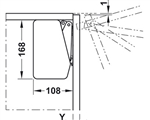 Bộ Hộp Lực Flap Fitting Hafele 372.91.413