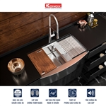 Chậu Rửa Chén 2 Hộc Apron sink Konox KN8450DA