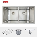 Chậu Rửa Chén 2 Hộc Undermount sink Konox KN7544DUB