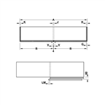 Phụ Kiện Cửa Trượt Bằng Mặt Hafele 406.11.205